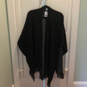 Black poncho